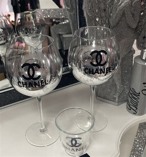 coco chanel wine glasses|discount Chanel glasses frames.